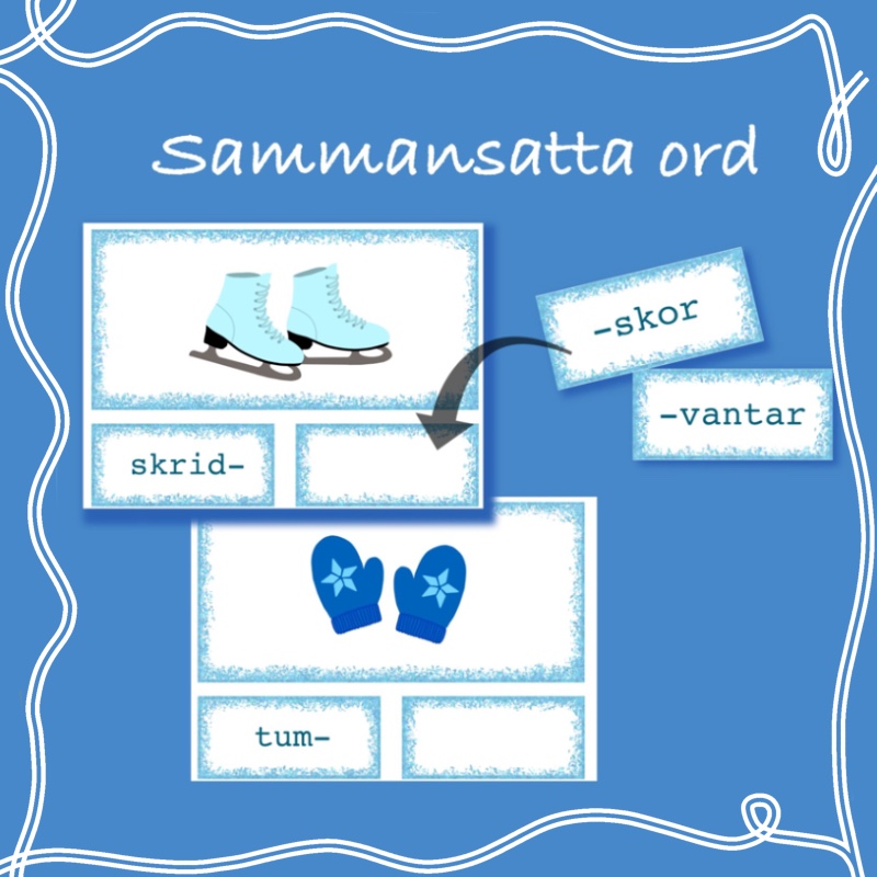 Sammansatta ord – Vinter