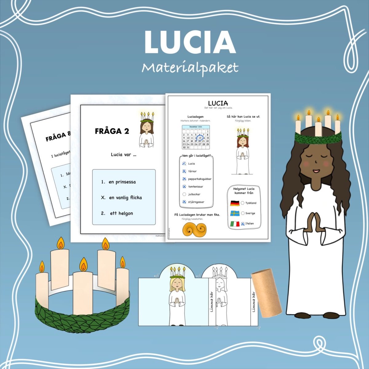 Materialpaket till Lucia