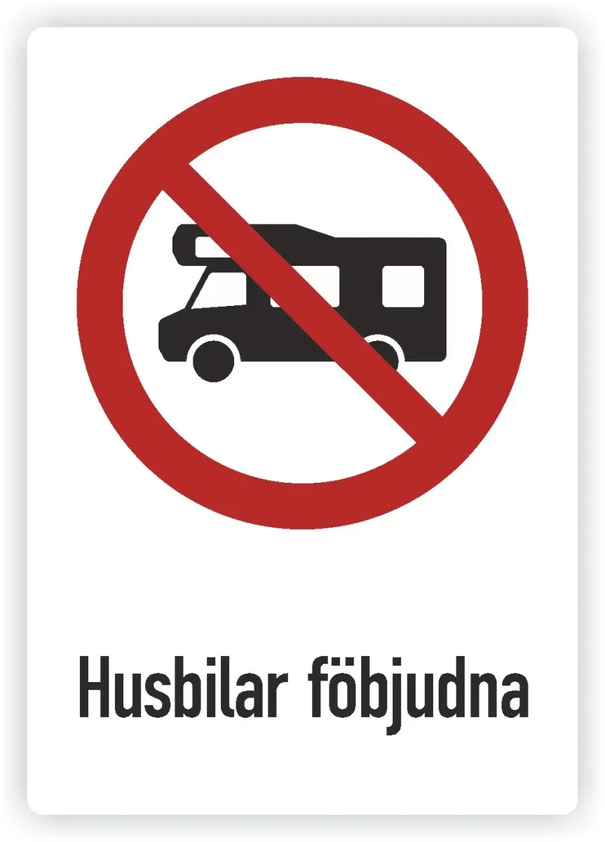 Dekal | HUSBILAR FÖRBJUDNA