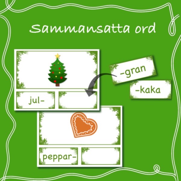 Sammansatta ord – jul