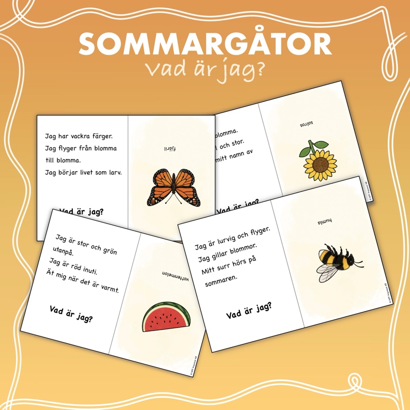 Gåtor med sommartema