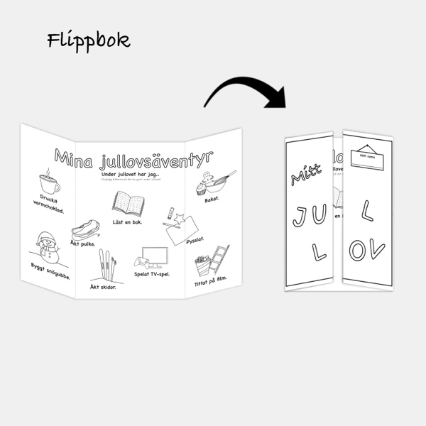 Flippbok om jullovet - Bild 3