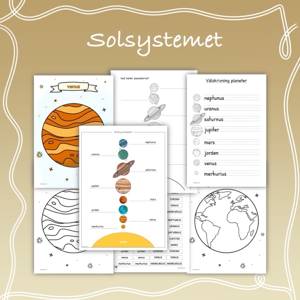 Planeterna i solsystemet