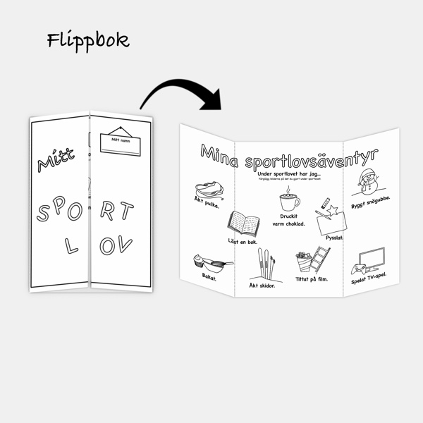 Flippbok om sportlovet - Bild 6