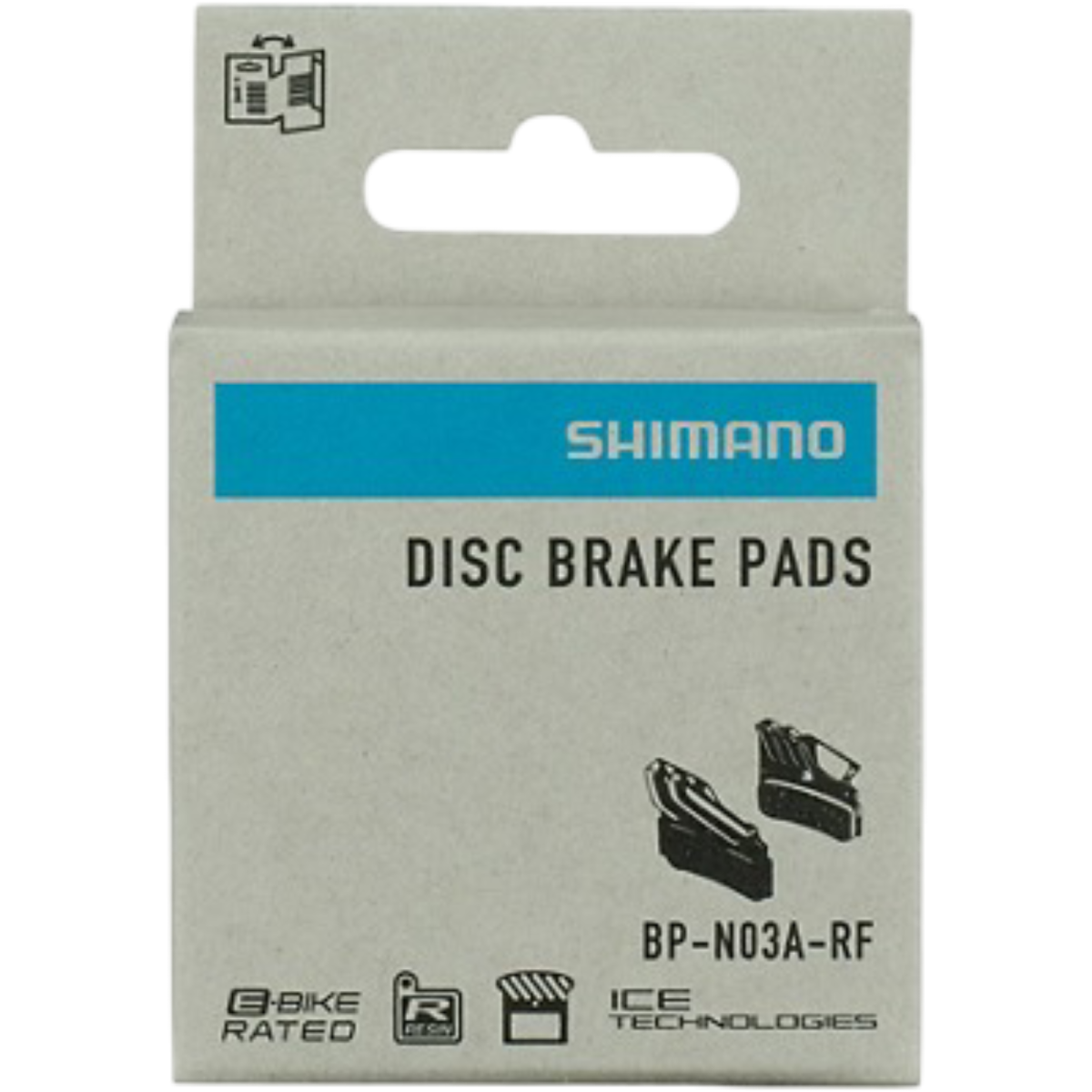 Shimano Skivbromsbelägg N03A-RF, Resin