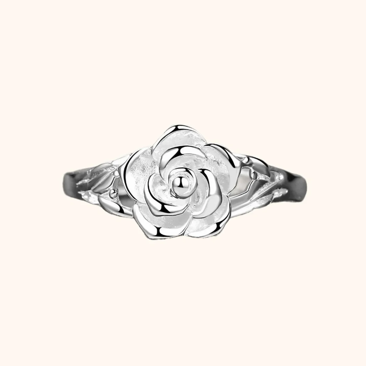 Ring i form av en ros - Bild 2
