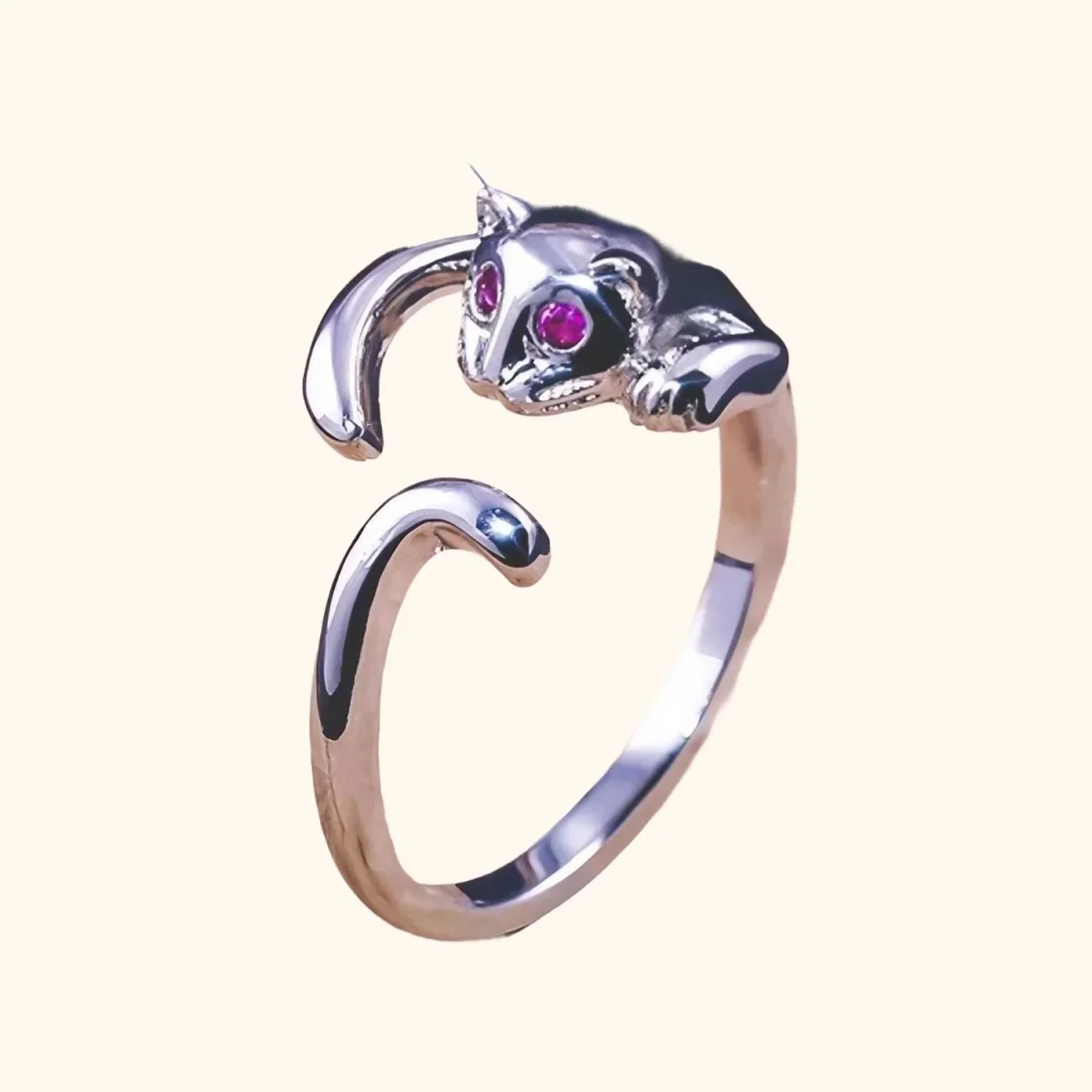 Ring med kristallögon