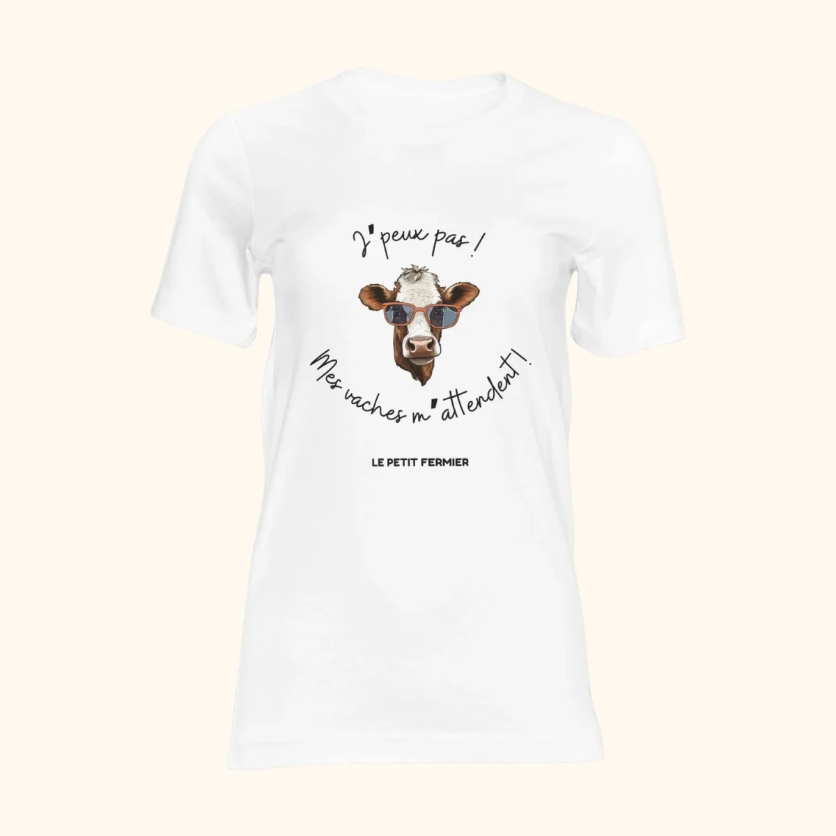Humoristisk T-shirt för bönder